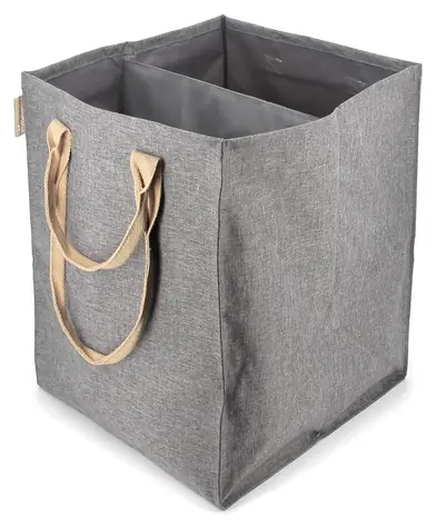 Rolser Laundry Hub Tweed Duplo szary / Kosz na pranie / torba