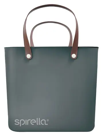 Torba na zakupy Spirella CABAS szara / ECO / 25 l / polipropylen z recyklingu