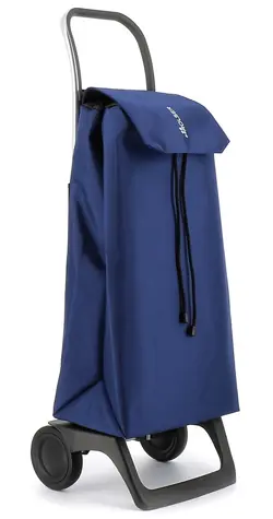 Rolser Jet MF Joy niebieski / Torba zakupowa na kółkach / 40 l / ładowność 40 kg / wysokość 97,5 cm