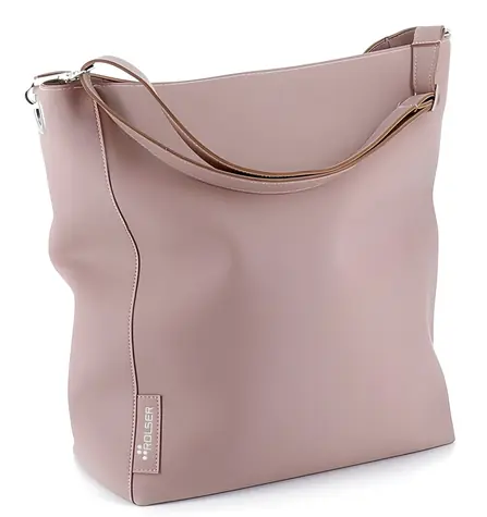 Torba Rolser Bag S różowa / Torba na zakupy / zapinana na zamek / wodoodporna / torba na ramię