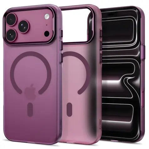 Tech-Protect MagZero MagSafe ciemna wiśnia matowa / Etui / Apple iPhone 17 Pro Max, 18 Pro Max / MagSafe