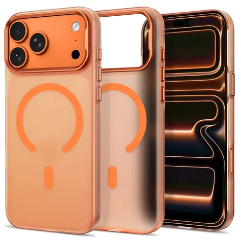 Tech-Protect MagZero MagSafe matowy pomarańczowy / Etui / Apple iPhone 17 Pro Max, 18 Pro Max / MagSafe