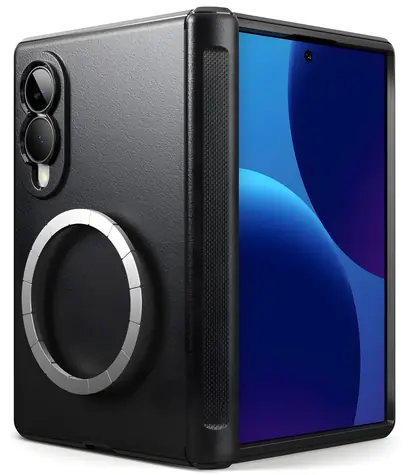 Ringke Onyx Flap czarny / Etui ochronne / Samsung Galaxy Z Fold8 / MagSafe