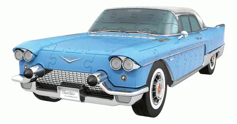 Puzzle 3D Ravensburger Iconics: Cadillac Eldorado Brougham / 108 elementów / od 8 lat