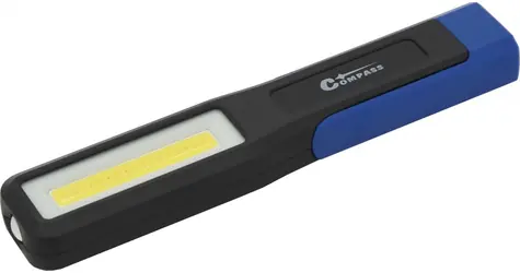 Latarka akumulatorowa LED Compass / Latarka / 150 lm / Li- ION 1200 mAh / Ładowanie przez USB