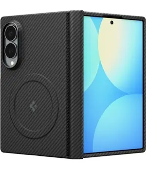 Spigen AirSkin Aramid MagSafe czarny / Etui ochronne / do Samsung Galaxy Z Fold8 / MagSafe