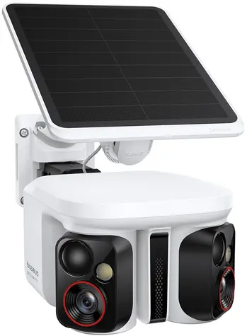 Baseus Security X1 Pro Dual Camera 3K biała / Zewnętrzna kamera IP