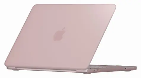 eSTUFF Okładka twarda matowa / matowa do MacBooka Neo 13" / różowa