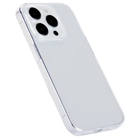 eSTUFF INFINITE VIENNA iPhone 15 Pro transparent / Protective cover / Recycled TPU (GRS)