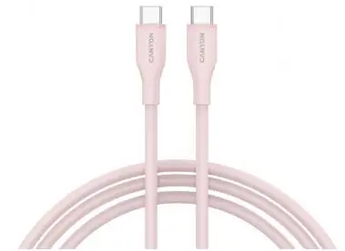 Canyon CC60SC10 różowy / Kabel ładujący / USB-C - USB-C / 60 W PD / 480 Mb/s / 1 m