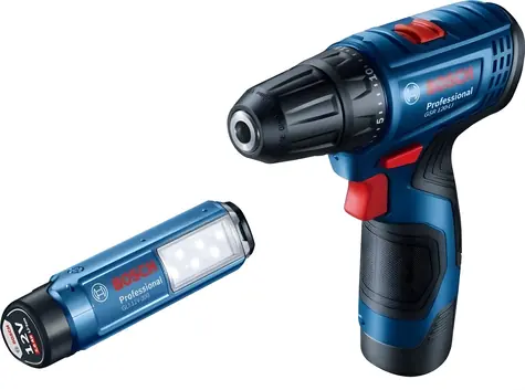 BOSCH GSR 120-LI / Wiertarko-wkrętarka akumulatorowa / 12 V / 2 akumulatory 2 Ah