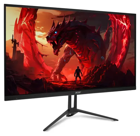23,8" Acer Nitro KG243Y S1bipx czarny / Monitor / IPS / FHD / 180 Hz / 1 ms / HDMI+DP / VESA