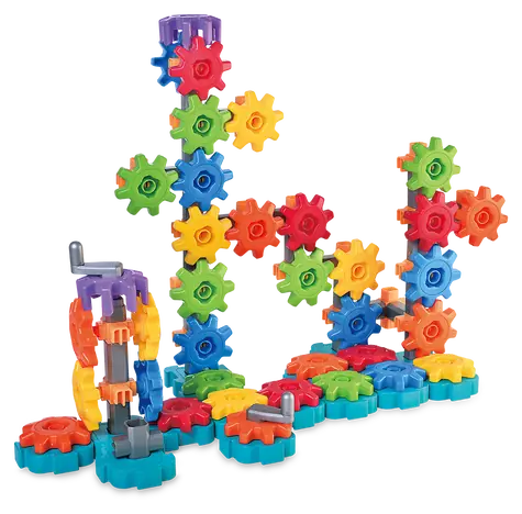 Zestaw konstrukcyjny HAP-P-KID STEM Deluxe / 100 elementów / koła zębate / od 4 lat