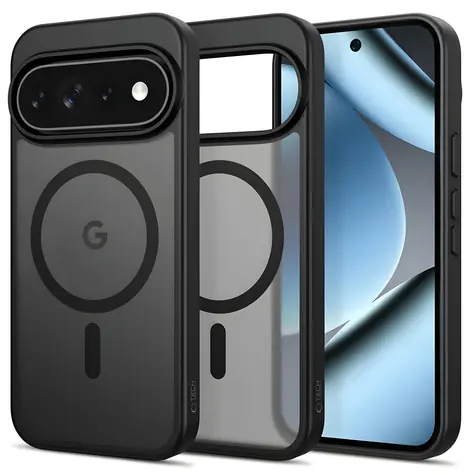 Tech-Protect MagMat matowa czerń / Etui ochronne / MagSafe / Google Pixel 9 Pro XL/10 Pro XL/11 Pro XL