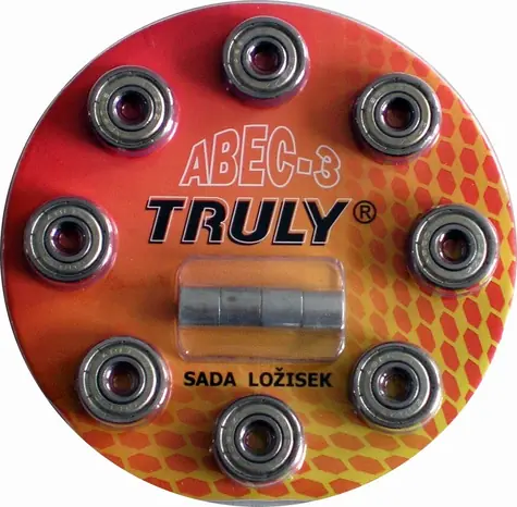 Łożyska RULYT TRULY ABEC 3 Carbon / 8 szt.