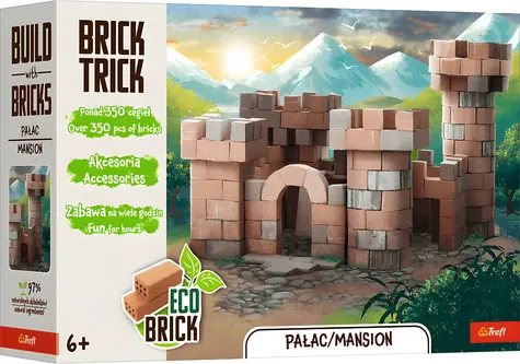 Zestaw konstrukcyjny Trefl BRICK TRICK Castle XL / 350 części