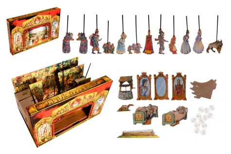 Teatrzyk szpilkowy Rappa / Papier / 11 figurek / od 3 lat