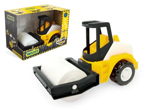 Walec budowlany Wader Tech Truck / 23 cm / plastik / od 12 miesięcy