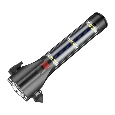 Superfire D30 / Latarka / Wielofunkcyjna / 310 lm / USB-C / Ładowanie słoneczne / 2000 mAh / IP44