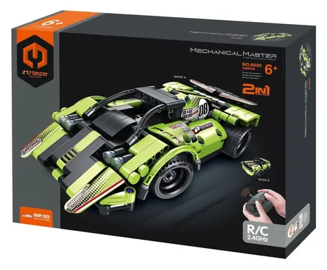 Zestaw samochodowy RC IM.MASTER 2w1 / 2.4 GHz / 335 elementów / od 6 lat