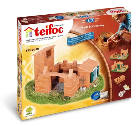 Zestaw TEIFOC Dom Roberto / 150 elementów / Ceramika / od 6 lat