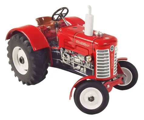 Ciągnik KOVAP Zetor 50 Super czerwony / Metal / Napęd na kluczyk / 1:25 / Od 3 lat