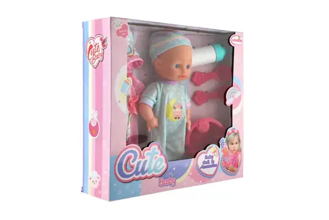 Laleczka MISIU z akcesoriami / 25 cm / ciało pełne / pudełko / od 3 lat