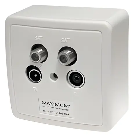 Maximum MX 700 / Gniazdo antenowe / SAT/TV/Radio / Terminal
