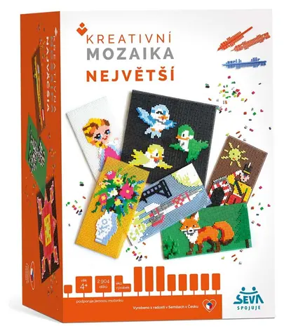 SEVA Mosaic Largest / Mozaika / 2904 elementy / plastik / od 4 lat