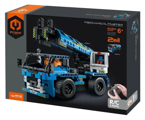 Zestaw IM.MASTER RC truck 2w1 / 2.4 GHz / 401 elementów / od 6 lat
