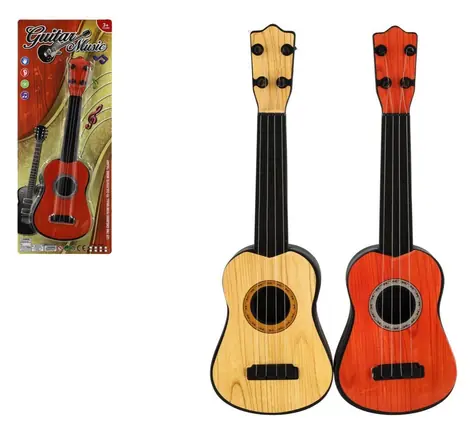 Miś Gitara 32 cm / Zabawka muzyczna / 2 kolory / od 3 lat