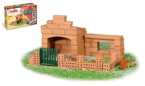 Směr Zestaw do budowy domu Teifoc Sergio / 85 elementów / ceramiczny / 6+