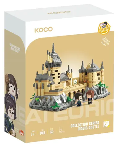 Zestaw konstrukcyjny KOCO Mini Magic Castle / Liczba elementów: 1132 / od 6 lat