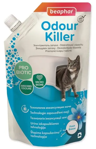 Beaphar Odour Killer / Środek do usuwania zapachów / do kuwet dla kotów / 400 g