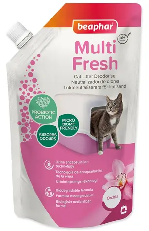 Beaphar Multi Frisch Orchidea / Odor remover / do kuwet dla kotów / 400 g