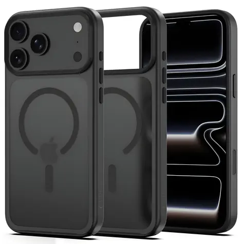 Tech-Protect MagMat matowa czerń / Etui / Apple iPhone 18 Pro Max, 17 Pro Max / MagSafe