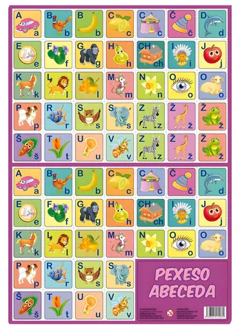 Alfabet Rappa Pexeso / Pexeso / 32 pary