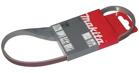 Taśma szlifierska Makita 9x533 mm / Taśma szlifierska / K40 / 5 szt.