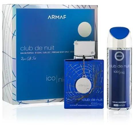 Woda perfumowana Armaf Club De Nuit Blue Iconic 105 ml ~ Woda perfumowana 105 ml + Spray do ciała 200 ml