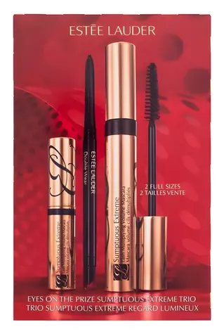 Estée Lauder Eyes on the Prize Sumptuous Extreme Trio Mascara 8 ml ~ tusz do rzęs 8 ml + eyeliner 1,2 g + tusz do rzęs 2,8 ml