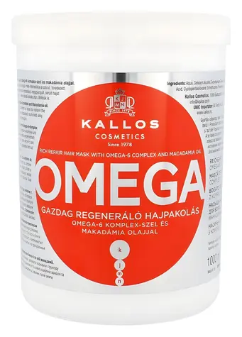 Kallos Cosmetics Omega Hair mask 1000 ml