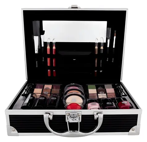 2K All About Beauty Train Case Czarne etui dekoracyjne 60,2 g