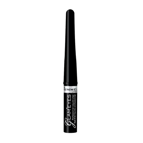 Rimmel Glam Eyes Liquid Eyeliner 3,5 ml 001 Black Glamour