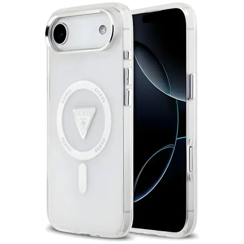 Logo Guess IML Gradient Triangle Clear / Tylna obudowa / MagSafe / iPhone Air