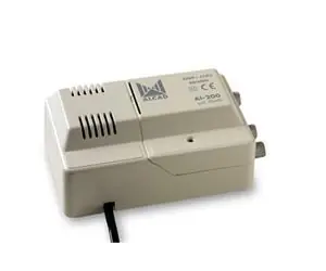 Alcad AI-200 / Wzmacniacz / szerokopasmowy / VHF/UHF / 1 wejście / 2 wyjścia