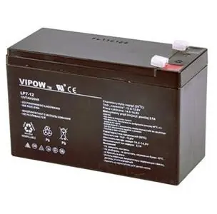 Akumulator kwasowo-ołowiowy Vipow 12V/7Ah / Akumulator kwasowo-ołowiowy