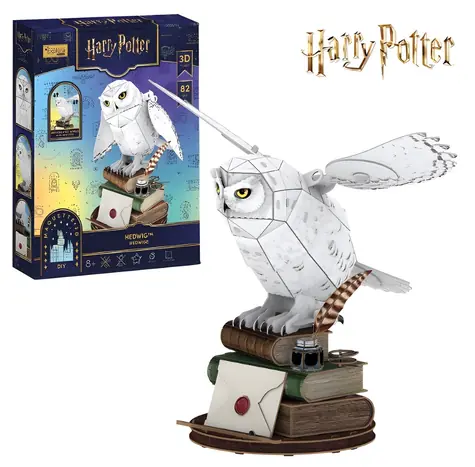 CubicFun Puzzle 3D Harry Potter Hedwiga / 82 elementy