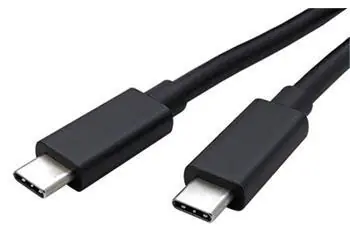 Roline USB-C(M) - USB-C(M) czarny / kabel USB / USB4 / 40 Gbps / PD 240 W / 1 m
