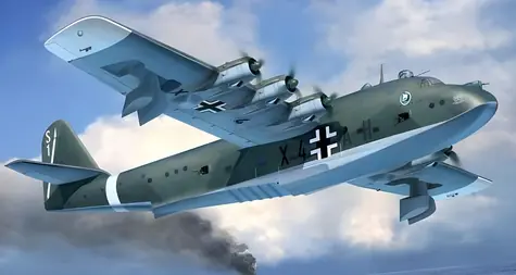 Model plastikowy Blohm&Voss BV222 / 1:72