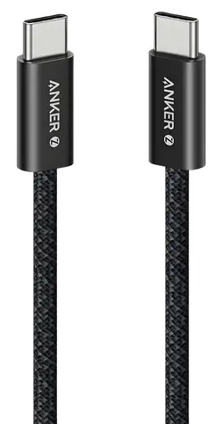 Anker Zolo czarny / Kabel / USB-C - USB-C / 1,8 m / 240 W / PD 3.1